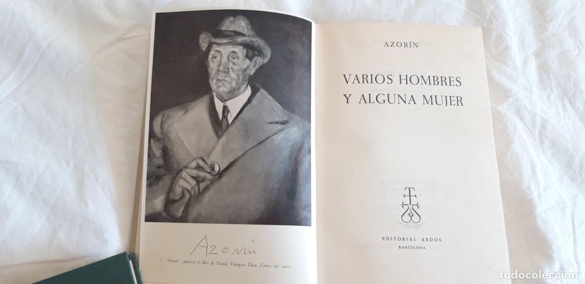 Libros de segunda mano: Varios Hombres y alguna mujer. Azorin - Foto 2