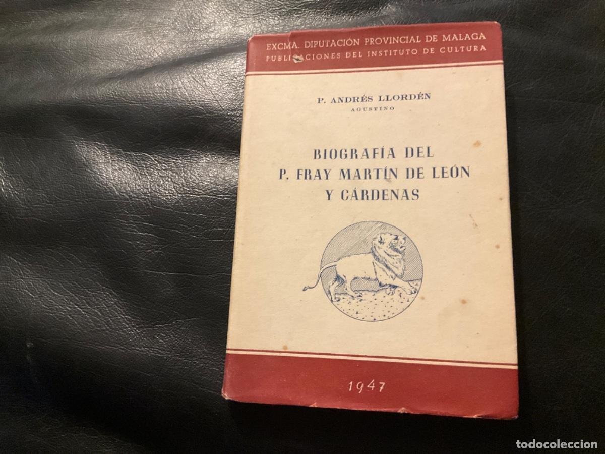 Gebrauchte B&uuml;cher: LLORD&Eacute;N, Andr&eacute;s. Biograf&iacute;a del P. Fray Mart&iacute;n de Le&oacute;n y C&aacute;rdenas. Religioso Agustino y Arzobispo