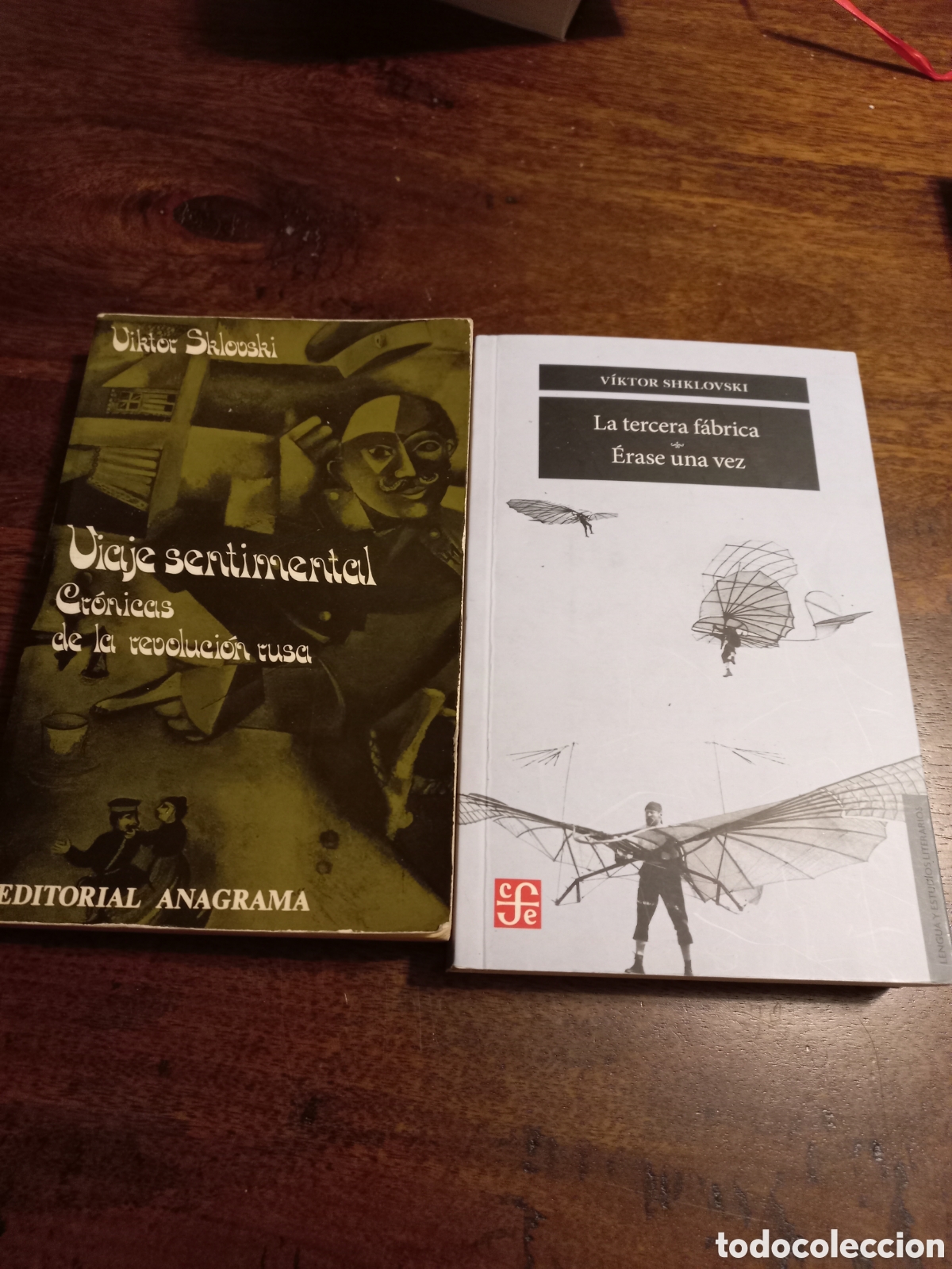 Libros de segunda mano: Dos libros autobiogr&aacute;ficos de Viktor Sklovski - Foto 1