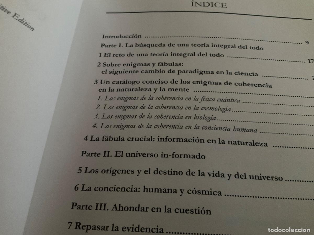 Libros de segunda mano: EL UNIVERSO IN-FORMADO. ERVIN LASZLO. - Foto 2