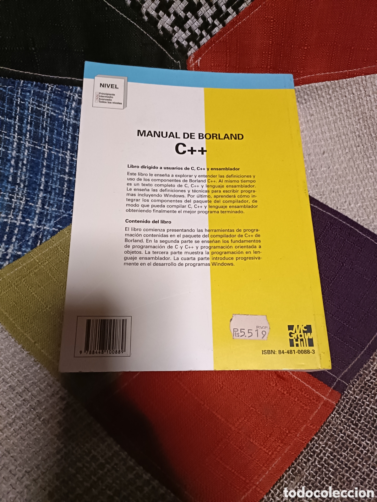 Libros de segunda mano: Libro Manual de Borland C+++ -Chris H. Pappas/William H. Murray - Foto 3