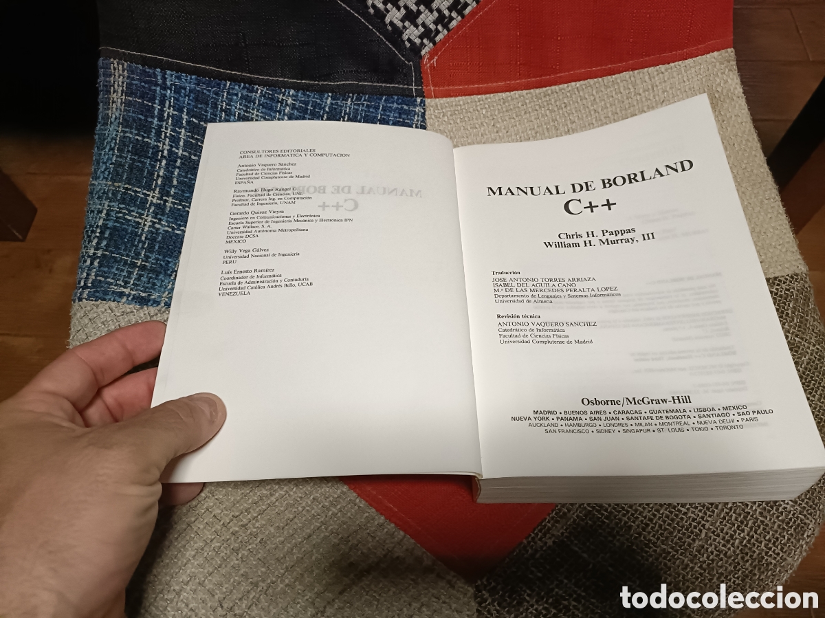 Libros de segunda mano: Libro Manual de Borland C+++ -Chris H. Pappas/William H. Murray - Foto 4