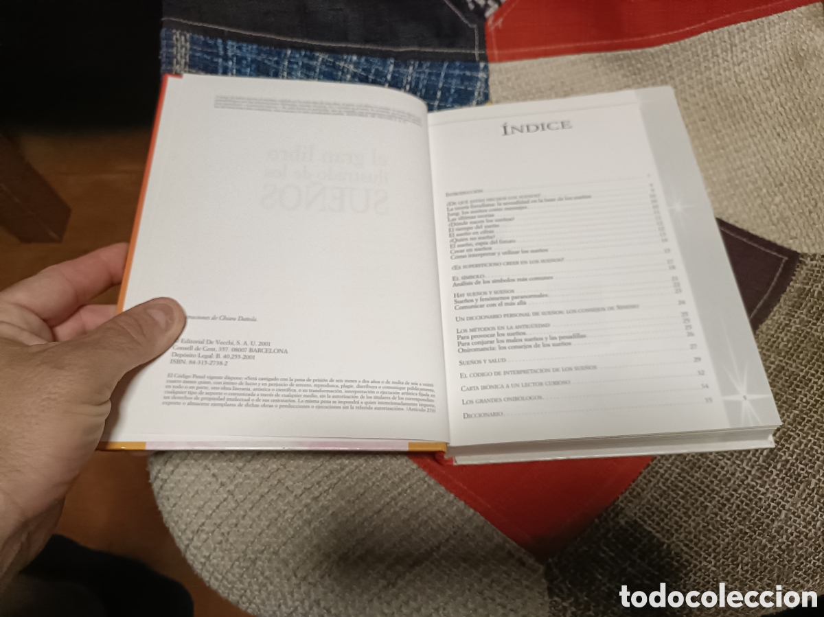 Libros de segunda mano: Libro El Gran Libro Ilustrado de los Sue&ntilde;os -Laura Tuan- (Editorial De Vecchi) - Foto 4