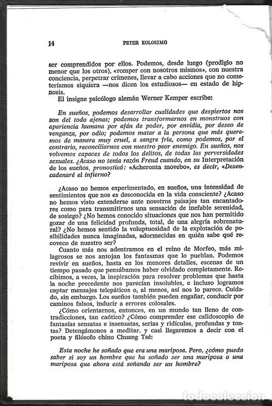 Libros de segunda mano: GU&Iacute;A AL MUNDO DE LOS SUE&Ntilde;OS PETER KOLO SIMO - Foto 2