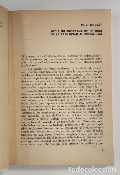 Libros de segunda mano: TEOR&Iacute;A DEL PROCESO DE TRANSICI&Oacute;N. VV.AA. Pasado y Presente. 1973. - Foto 3