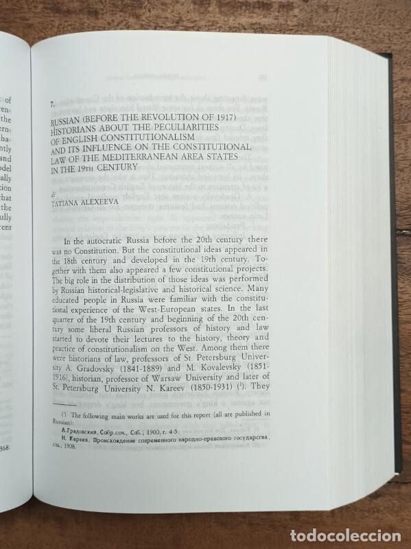 Libros de segunda mano: IL MODELLO CONSTITUZIONALE INGLESE. ROMANO, Andrea. Dott. A. Giuffr&egrave; Editore. 1998. - Foto 3