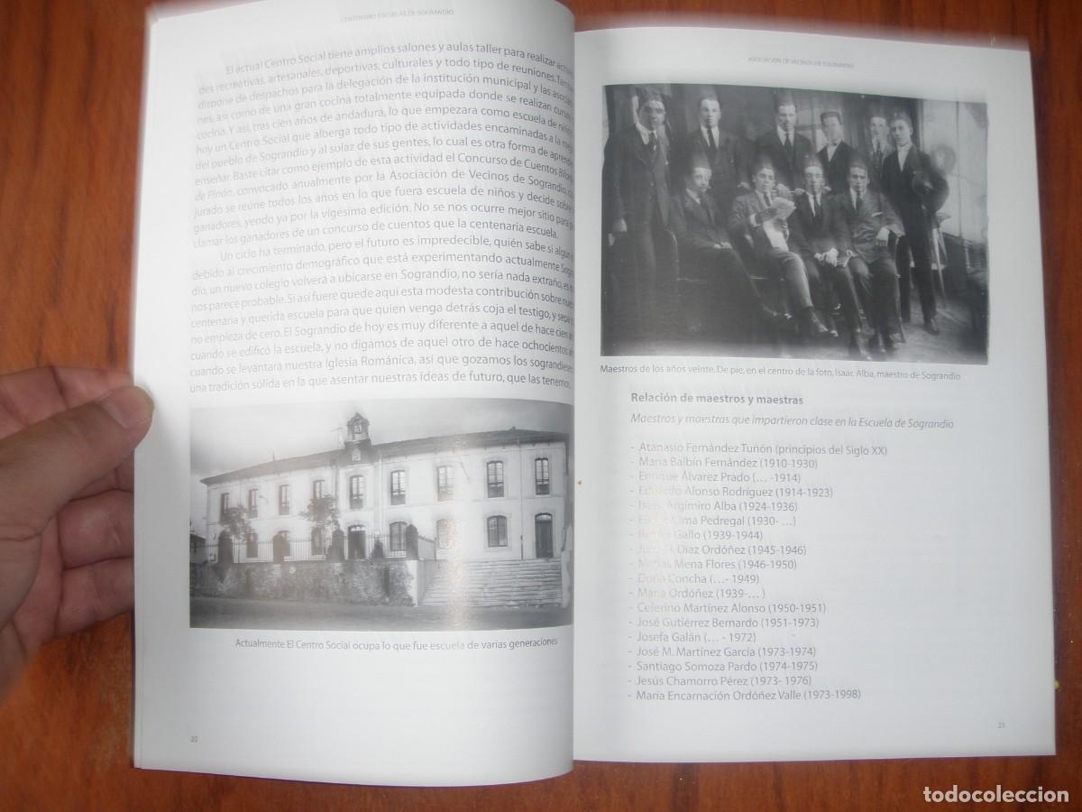 Libros de segunda mano: CENTENARIO ESCUELAS DE SOGRANDIO UNICO!!! - Foto 4