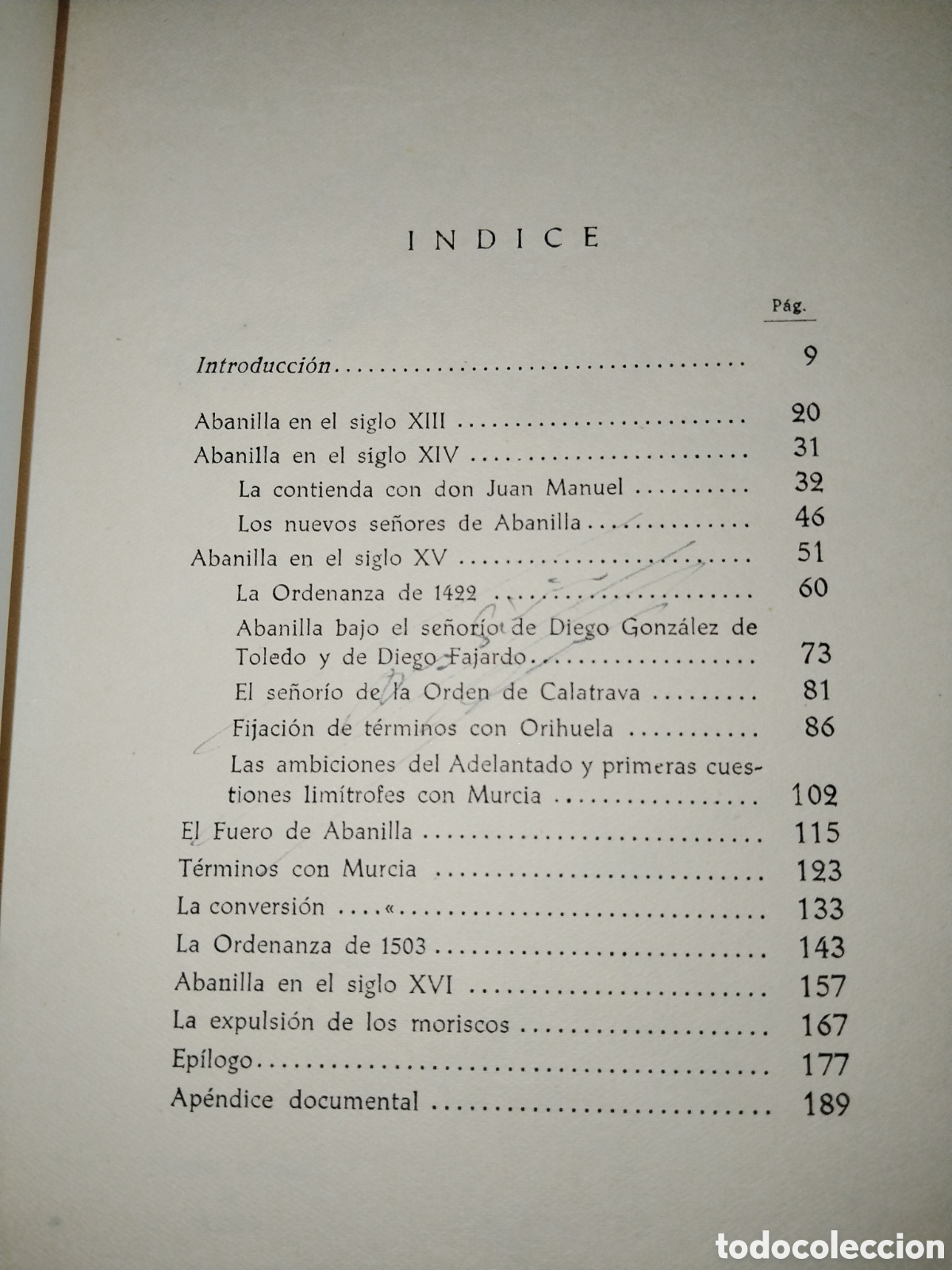 Libros de segunda mano: El se&ntilde;or&iacute;o de Abanilla. Juan Torres Fontes - Foto 6