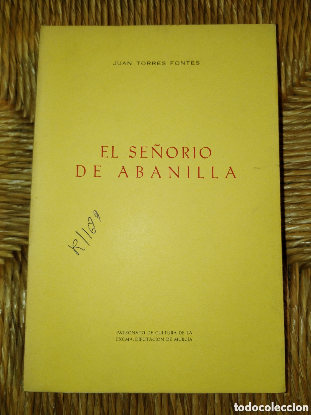 Libros de segunda mano: El se&ntilde;or&iacute;o de Abanilla. Juan Torres Fontes - Foto 1