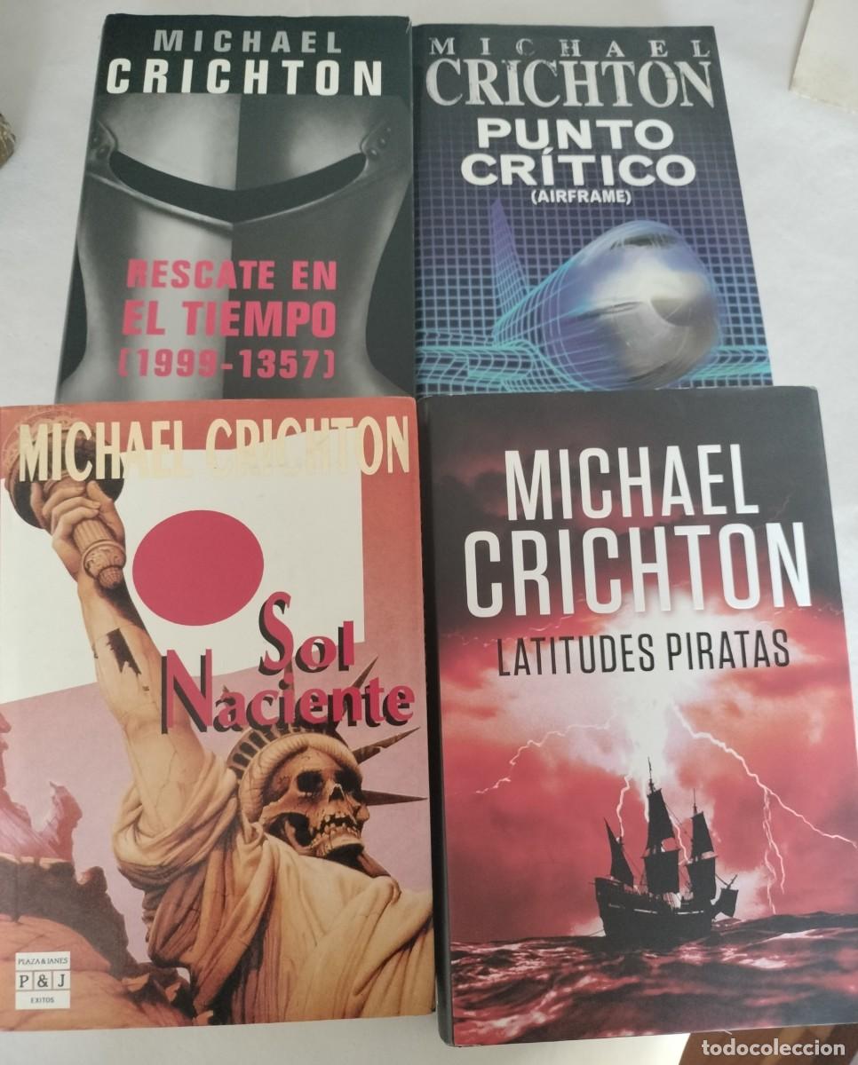 Libros de segunda mano: 724 Lote 4 libros Michael Crichton - Foto 1
