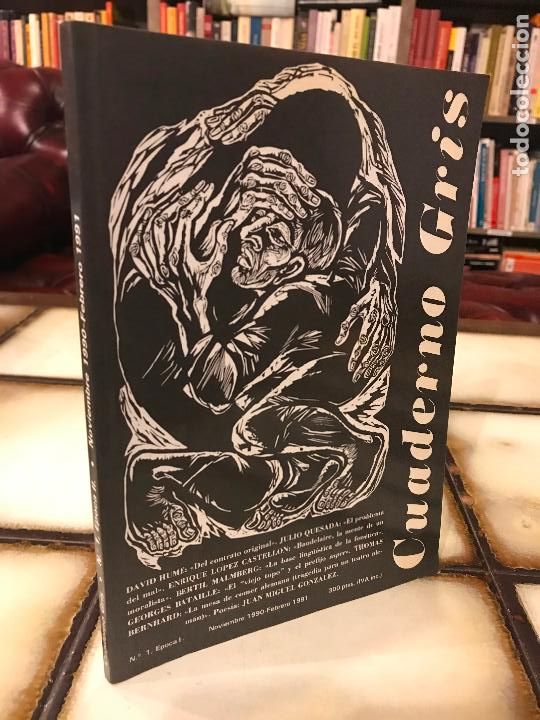 Libri di seconda mano: Cuaderno Gris. N&ordm; 1, A&ntilde;o II. David Hume, Julio Quesada... 1990-1991