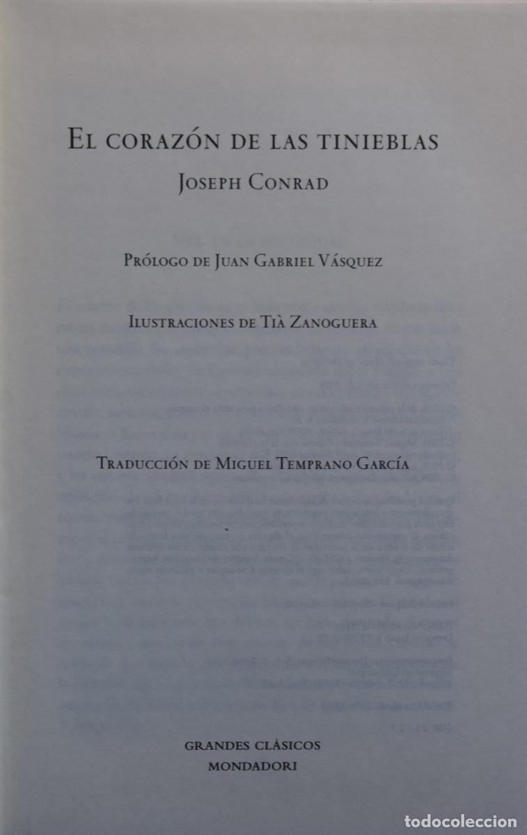 Libros de segunda mano: EL CORAZON DE LAS TINIEBLAS - Joseph CONRAD - Foto 2
