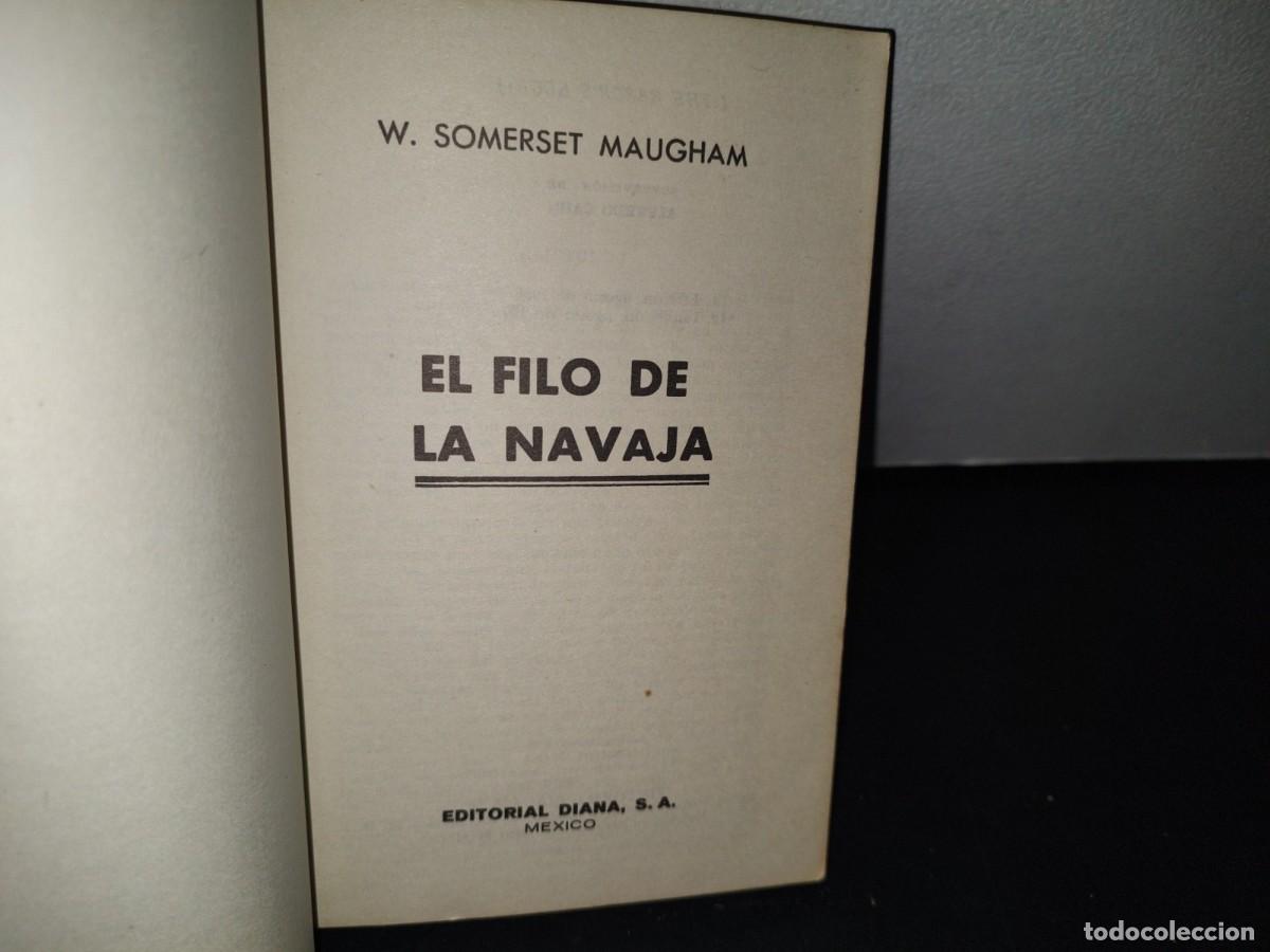Libros de segunda mano: 75- EL FILO DE LA NAVAJA - W. SOMERSET MAUGHAM - 1976 - Foto 4