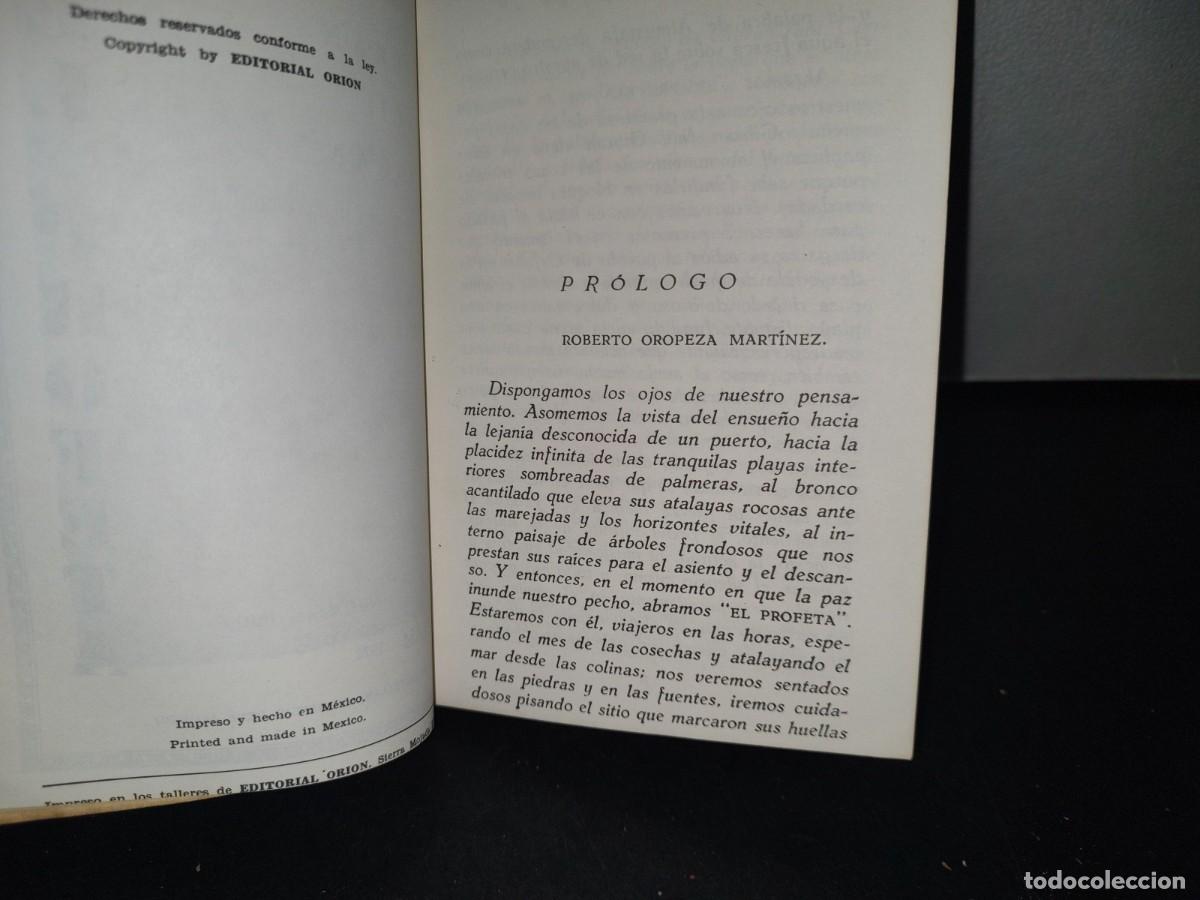 Libros de segunda mano: 75- EL PROFETA - GIBR&Aacute;N JALIL GIBR&Aacute;N - 1972 - Foto 4