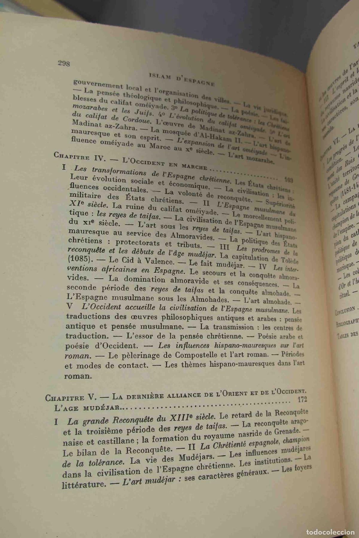 Libros de segunda mano: ISLAM D&acute;ESPAGNE. Terrasse - Foto 3