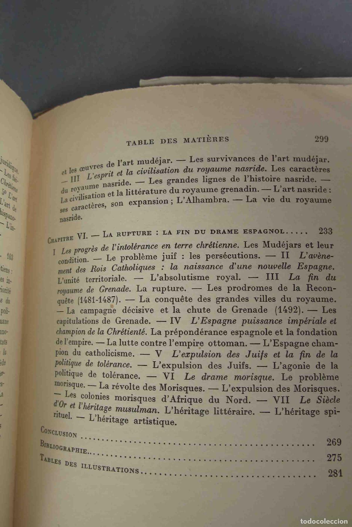 Libros de segunda mano: ISLAM D&acute;ESPAGNE. Terrasse - Foto 4
