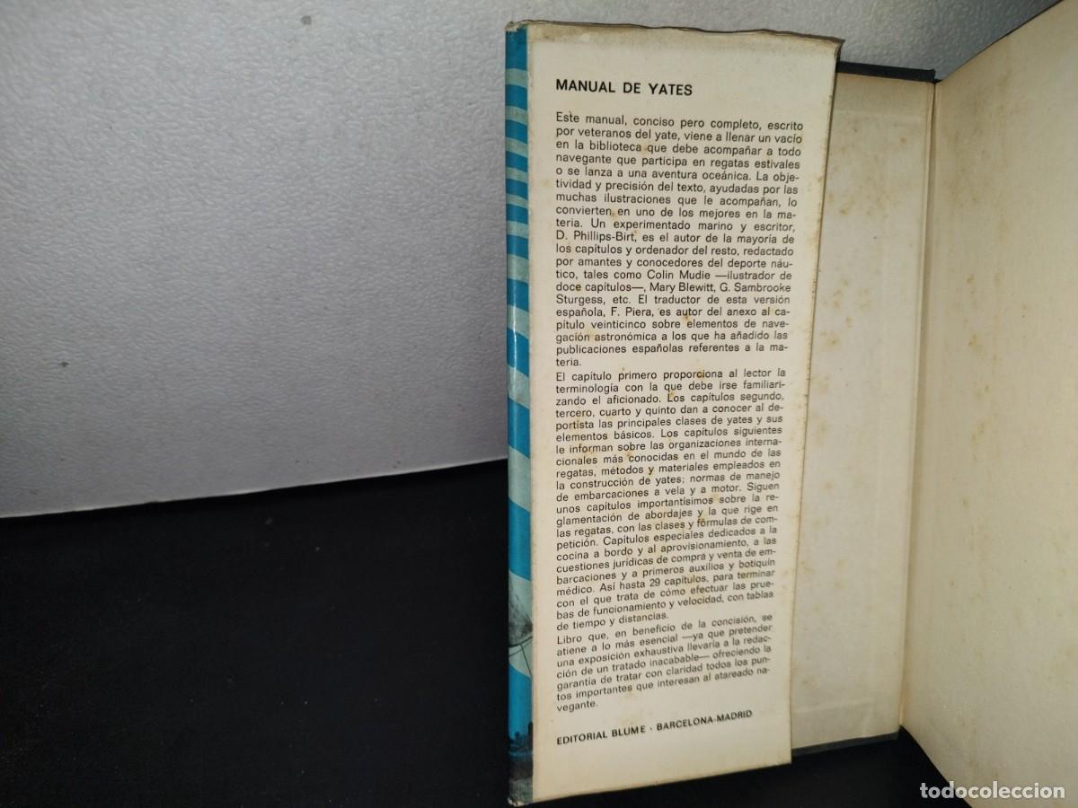Libros de segunda mano: 75- MANUAL DE YATES - D. PHILLIPS - BIRT - PRIMERA EDICI&Oacute;N 1969 - Foto 3