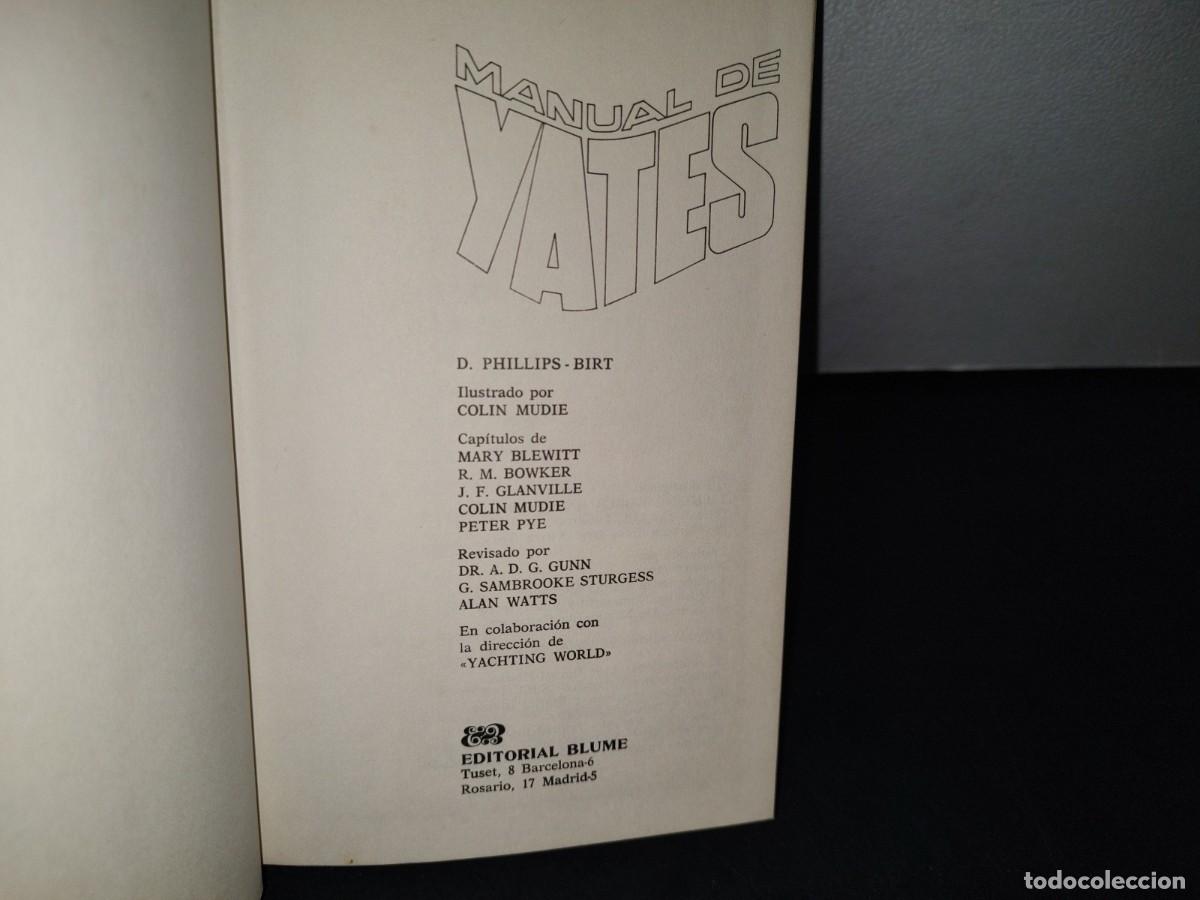 Libros de segunda mano: 75- MANUAL DE YATES - D. PHILLIPS - BIRT - PRIMERA EDICI&Oacute;N 1969 - Foto 4