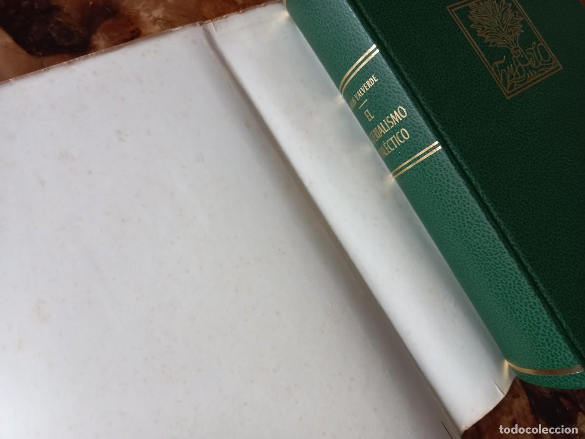 Libros de segunda mano: EL MATERIALISMO DIAL&Eacute;CTICO - CARLOS VALVERDE - ED. ESPASA-CLAPE - - Foto 4