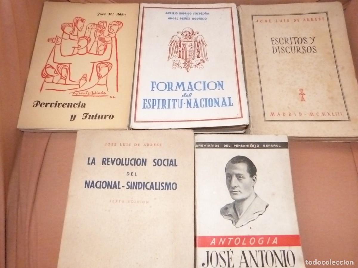 Libros de segunda mano: CINCO LIBROS EPOCA FALANGE -VER IMAGENES- CORRECTA CONSERVACION - Foto 1