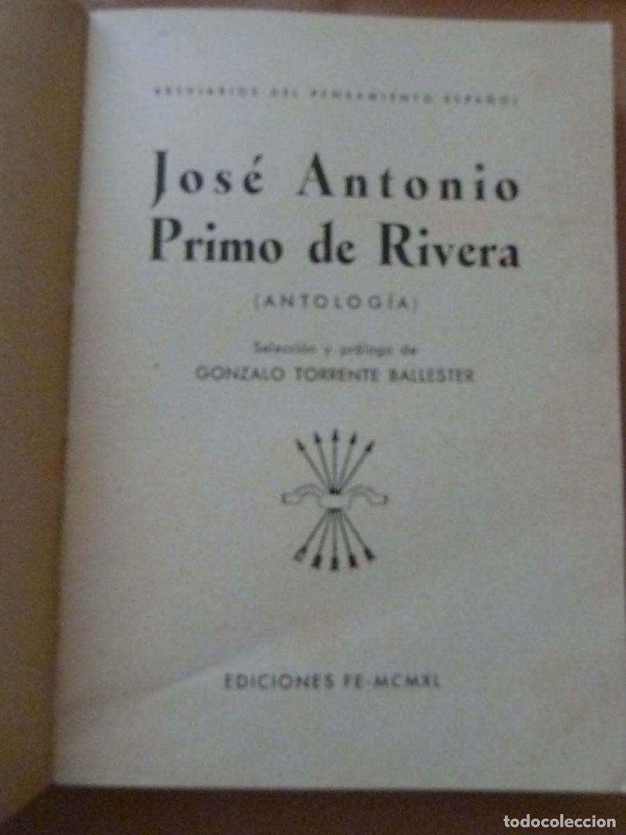 Libros de segunda mano: CINCO LIBROS EPOCA FALANGE -VER IMAGENES- CORRECTA CONSERVACION - Foto 8
