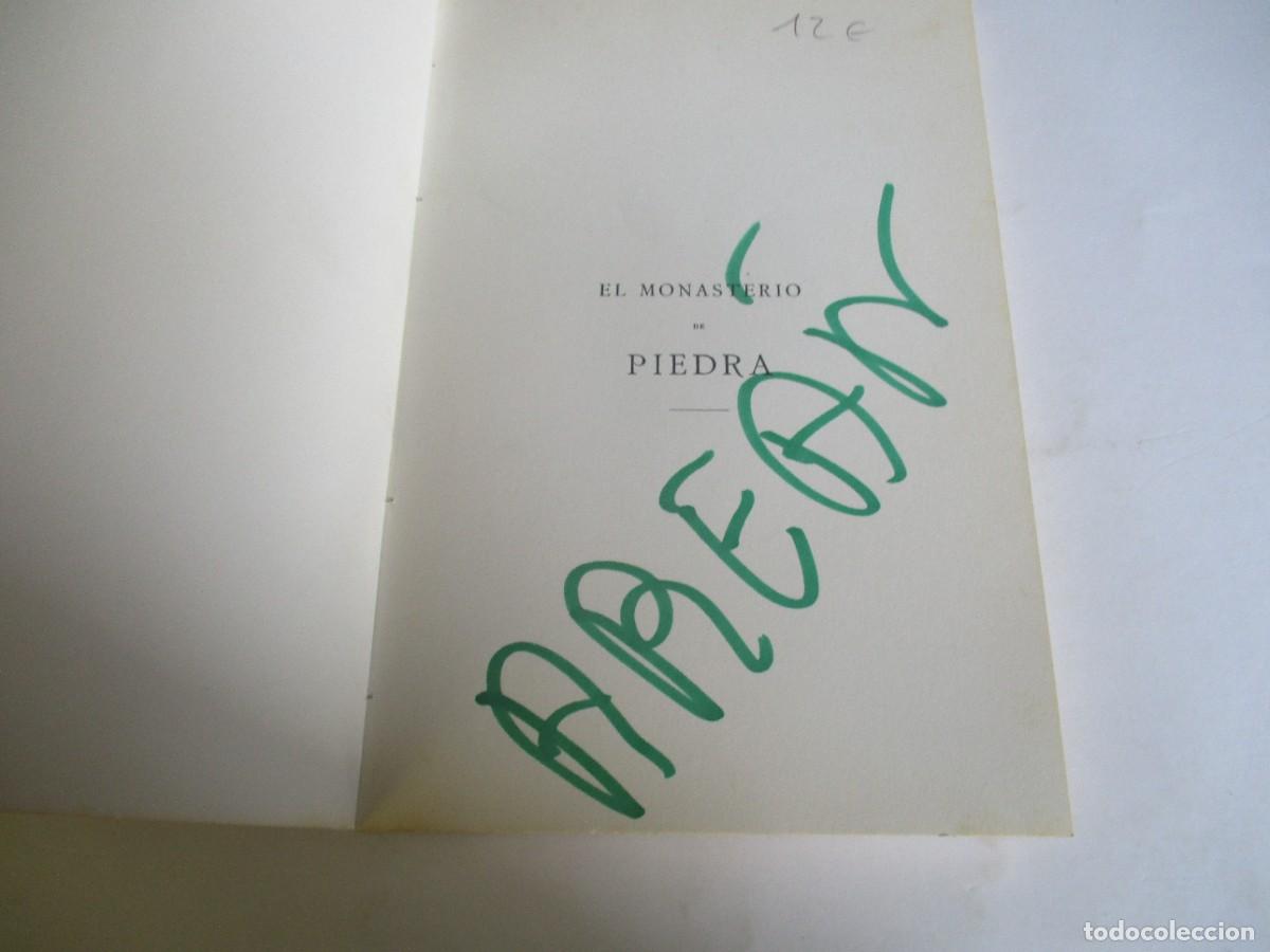 Libros de segunda mano: VICTOR BALAGUER El monasterio de Piedra (Facsimil) W21929 - Foto 2