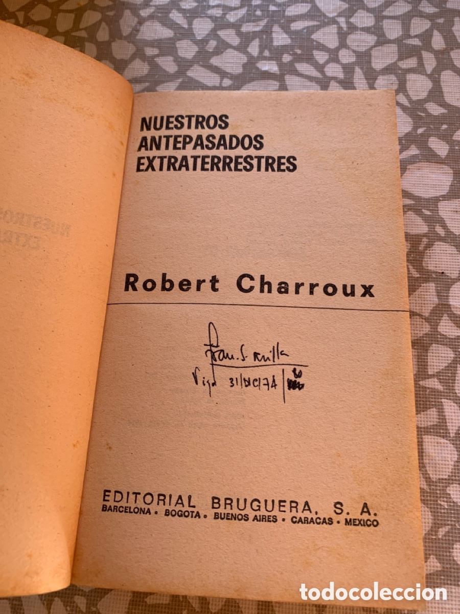 Libros de segunda mano: Nuestros antepasados extraterrestres, Robert Charroix - Foto 3