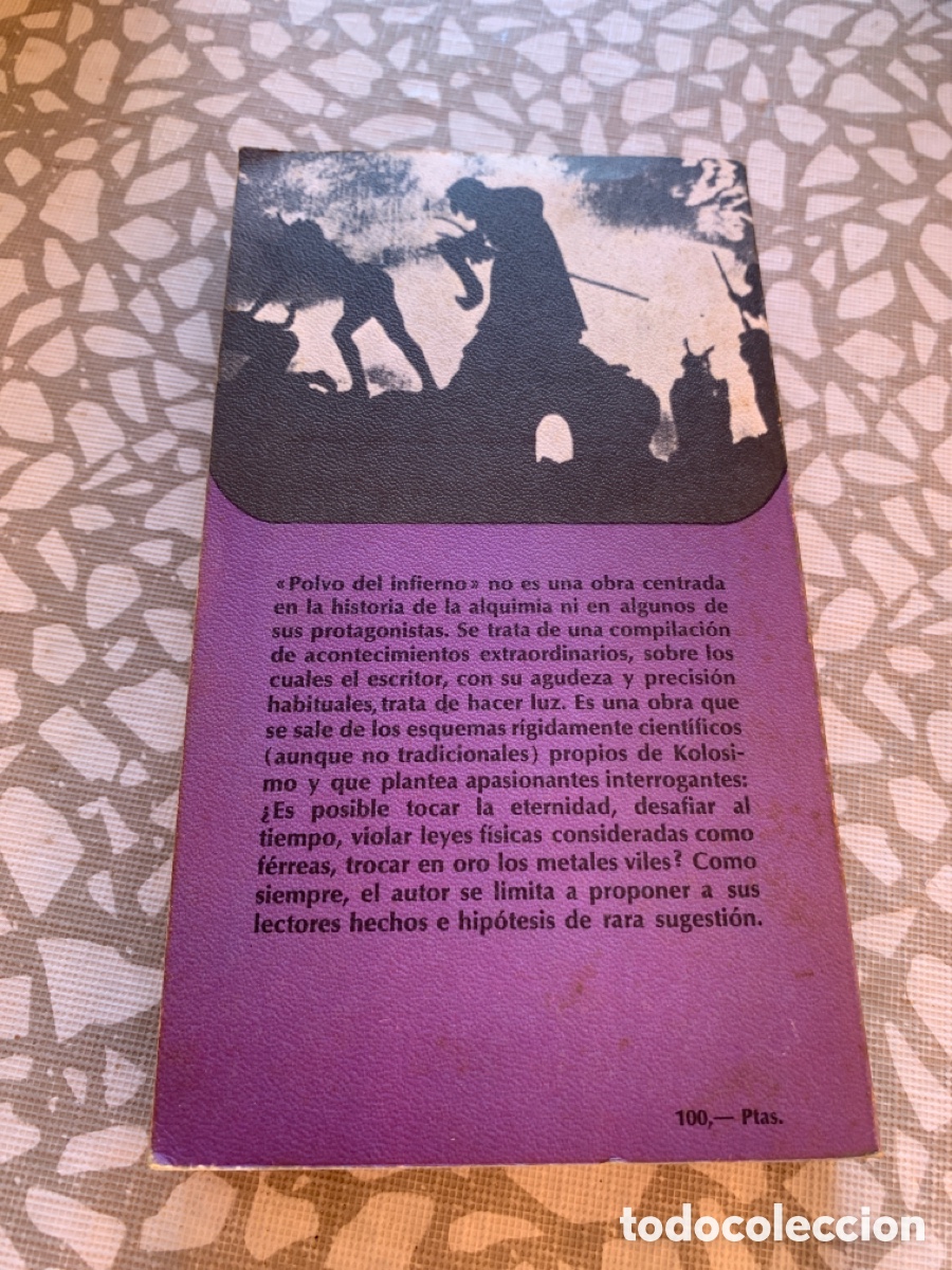 Libros de segunda mano: Polvo del Infierno, Peter Kolosimo, Plaza y Janes - Foto 2