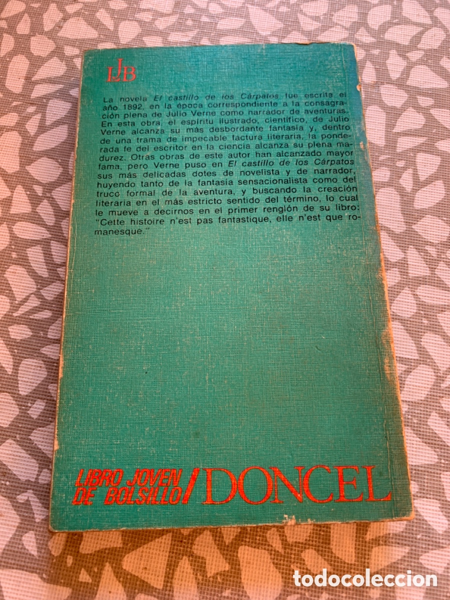 Libros de segunda mano: El castillo de los carpatos, Julio Verne - Foto 2