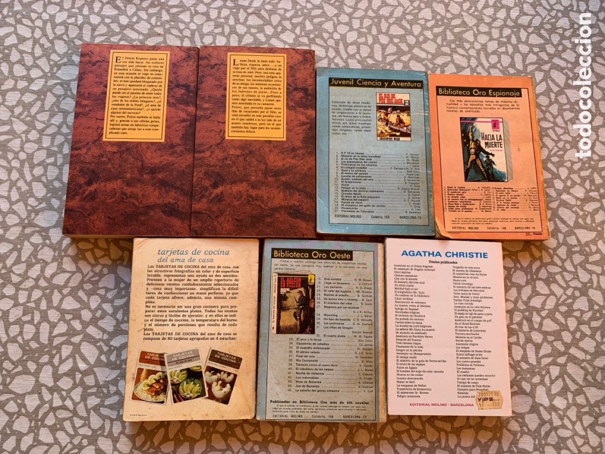 Libros de segunda mano: Lote de 7 libros de Agatha Christie, distintas ediciones y edades - Foto 2