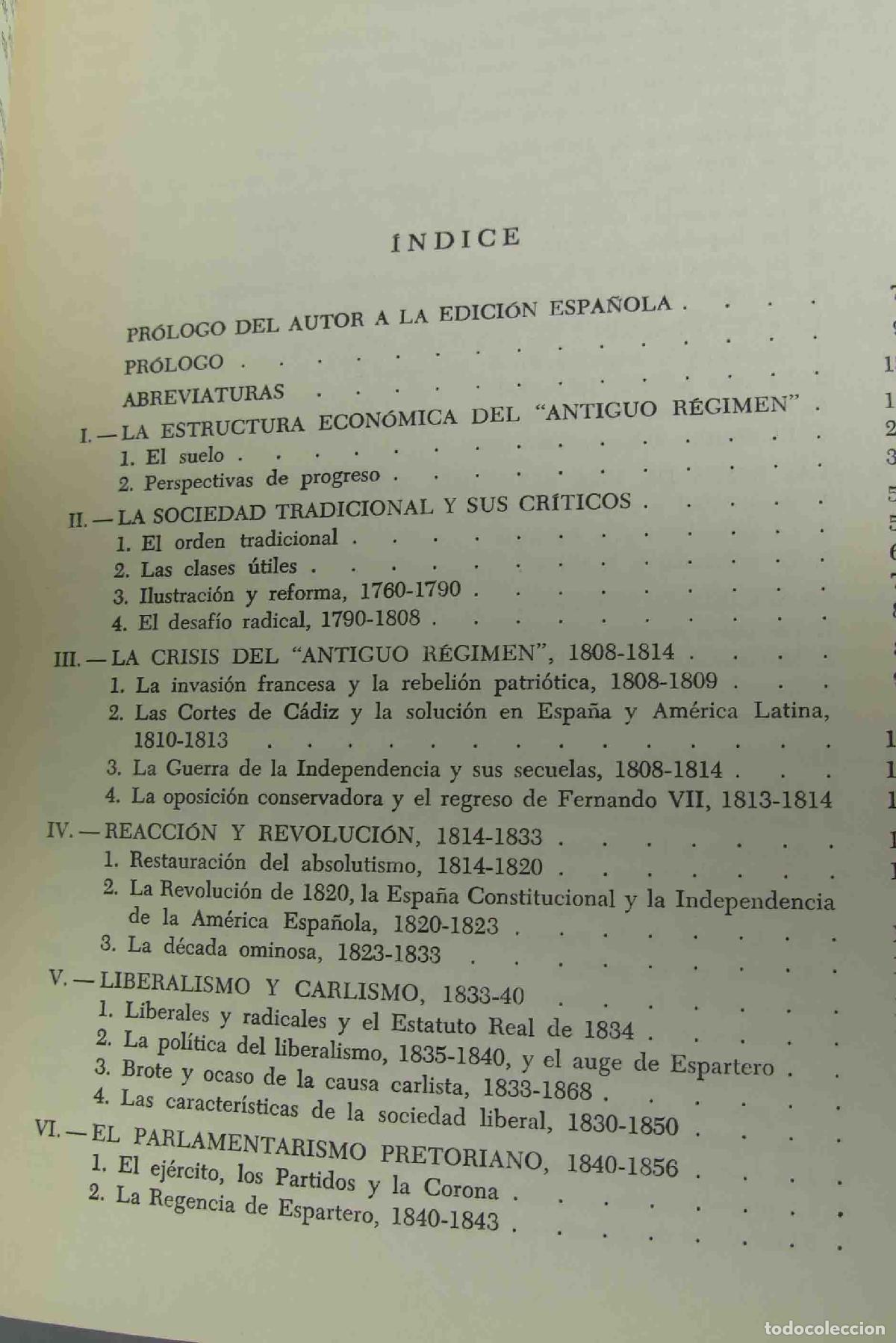 Libros de segunda mano: Espa&ntilde;a 1808-1939. Carr - Foto 2