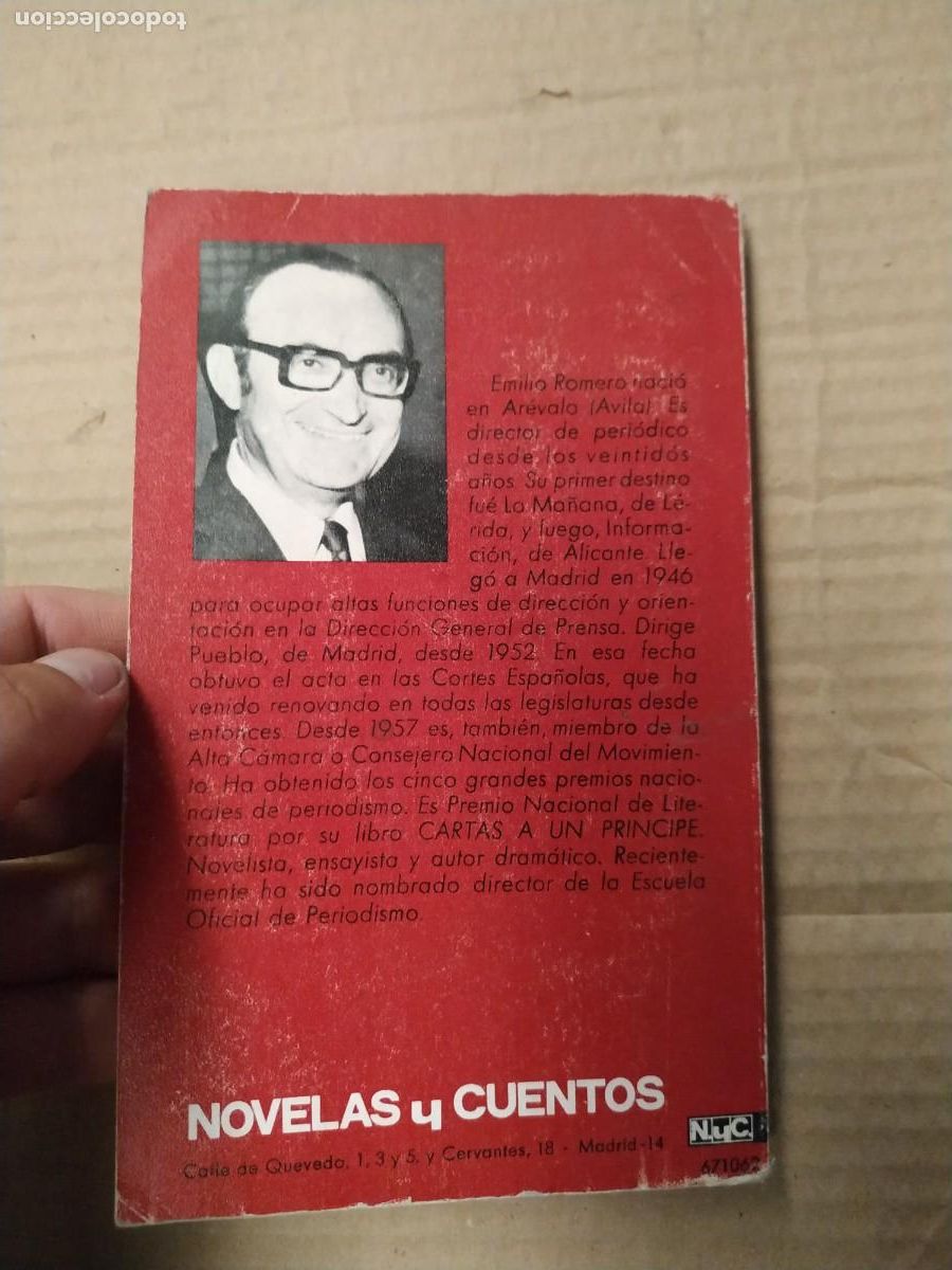 Libros de segunda mano: Cartas a un pr&iacute;ncipe - Emilio Romero - Foto 2