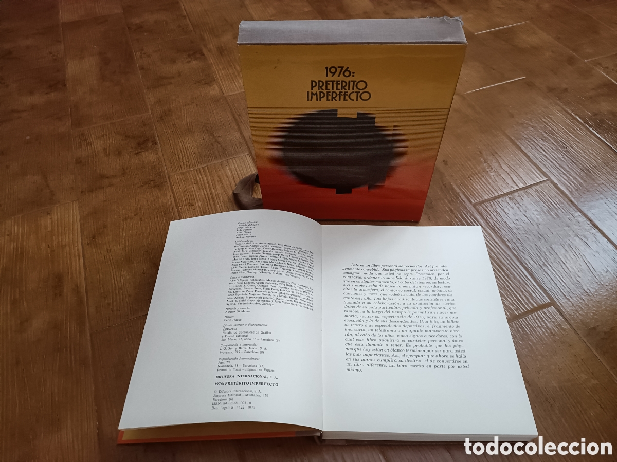 Libros de segunda mano: Libro+Vinilo 1976 Pret&eacute;rito Imperfecto (Difusora Intencional) - Foto 3