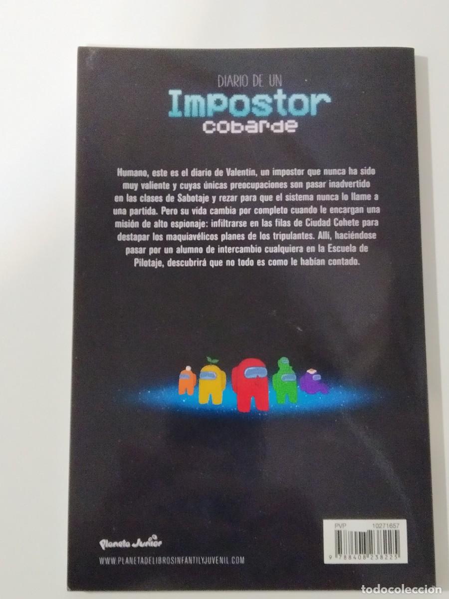 Libros de segunda mano: DIARIO DE UN IMPOSTOR COBARDE DE JAVIER MU&Ntilde;OZ. PLANETA JUNIOR. - Foto 2
