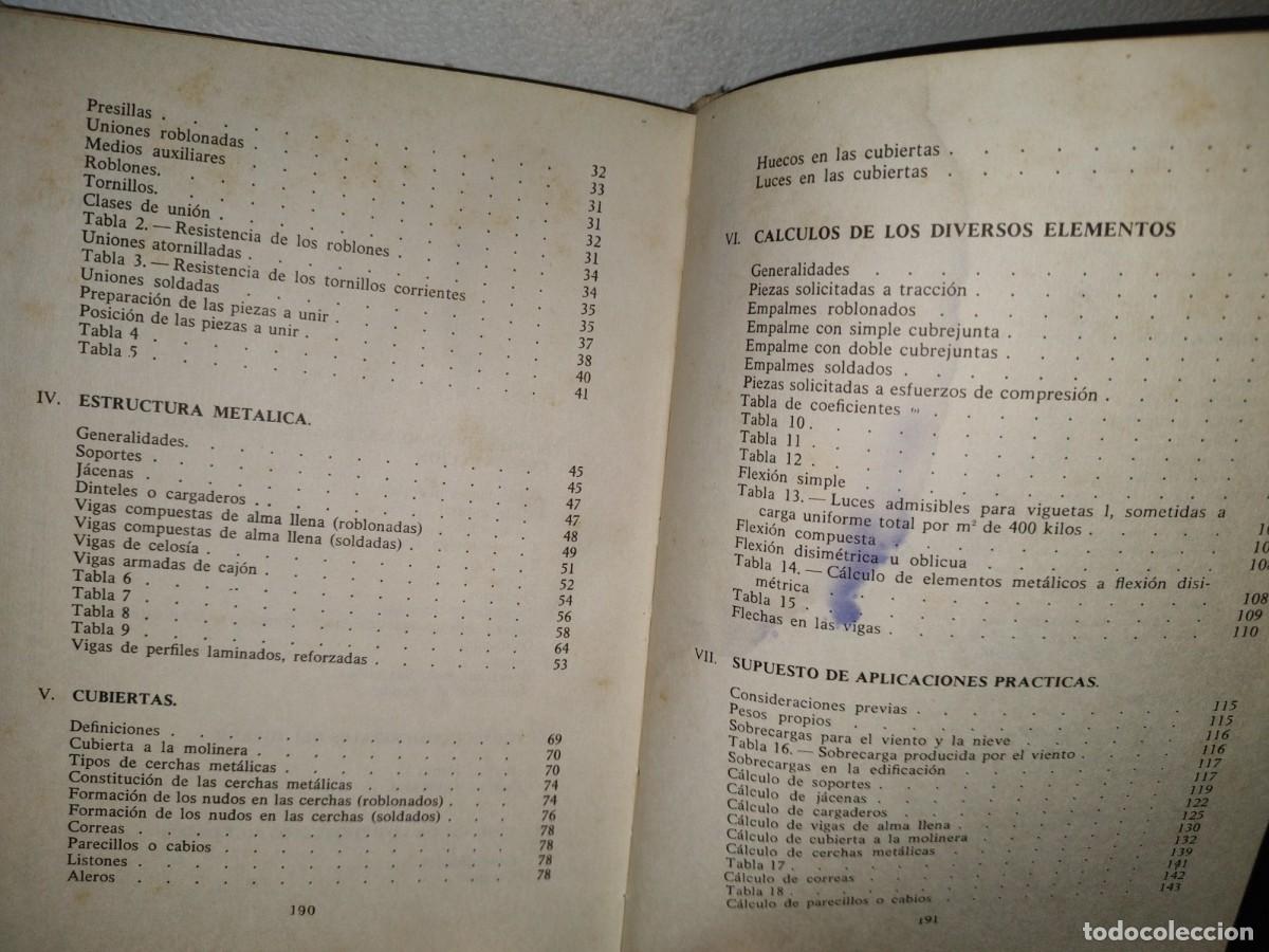 Libros de segunda mano: 75- EL HIERRO EN LA CONSTRUCCI&Oacute;N - MARIANO HERN&Aacute;NDEZ - Foto 7