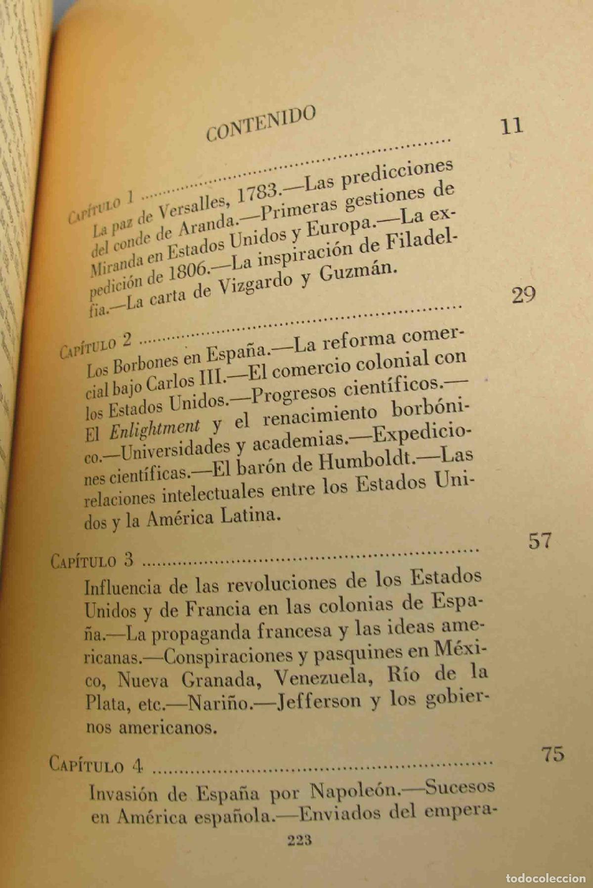 Libros de segunda mano: Independencia de Hispanoam&eacute;rica. Nicol&aacute;s Garc&iacute;a Samudio - Foto 2