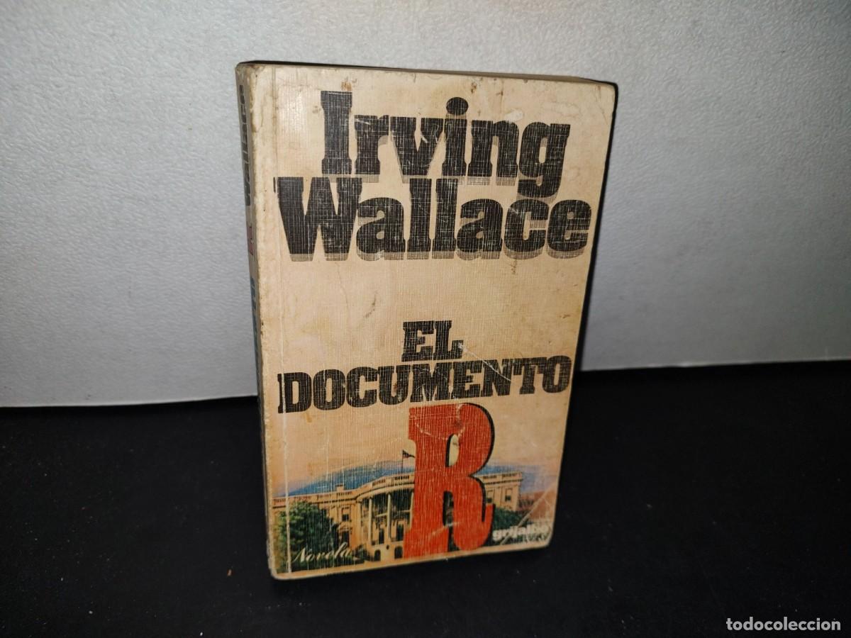 Libros de segunda mano: 179- EL DOCUMENTO R - IRVING WALLACE - 1980 - Foto 1