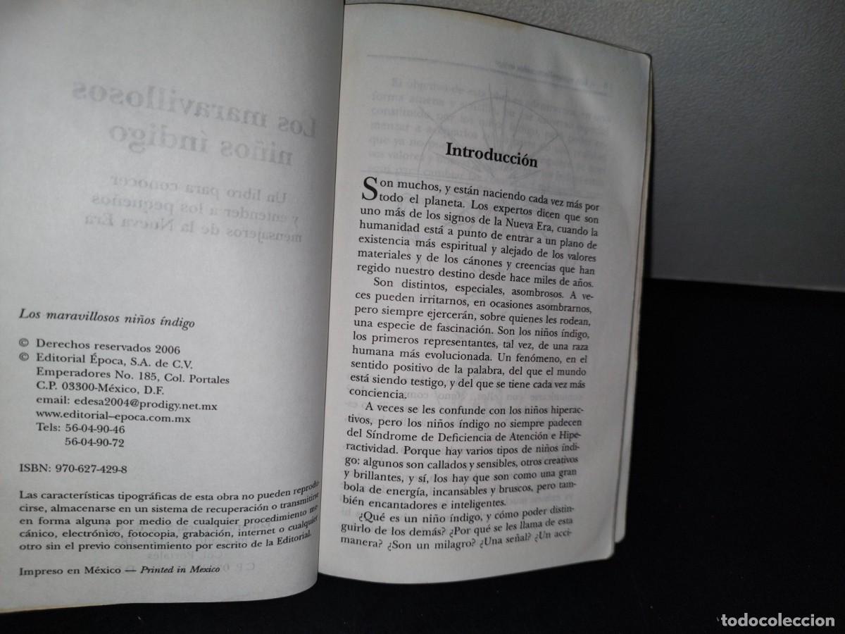Libros de segunda mano: 179- LOS MARAVILLOSOS NI&Ntilde;OS &Iacute;NDIGO - Foto 5
