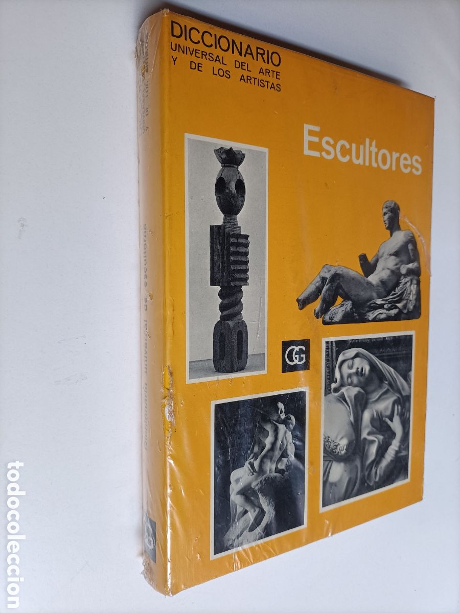 Second hand books: Diccionario Universal del arte y de de los artistas Escultores escultura