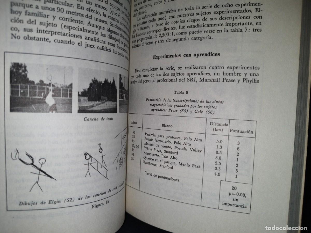 Libros de segunda mano: 180- PODER MENTAL. UNA SORPRENDENTE... - RUSSEL TARG Y HAROLD PUTHOFF - PRIMERA EDICI&Oacute;N 1978 - Foto 7