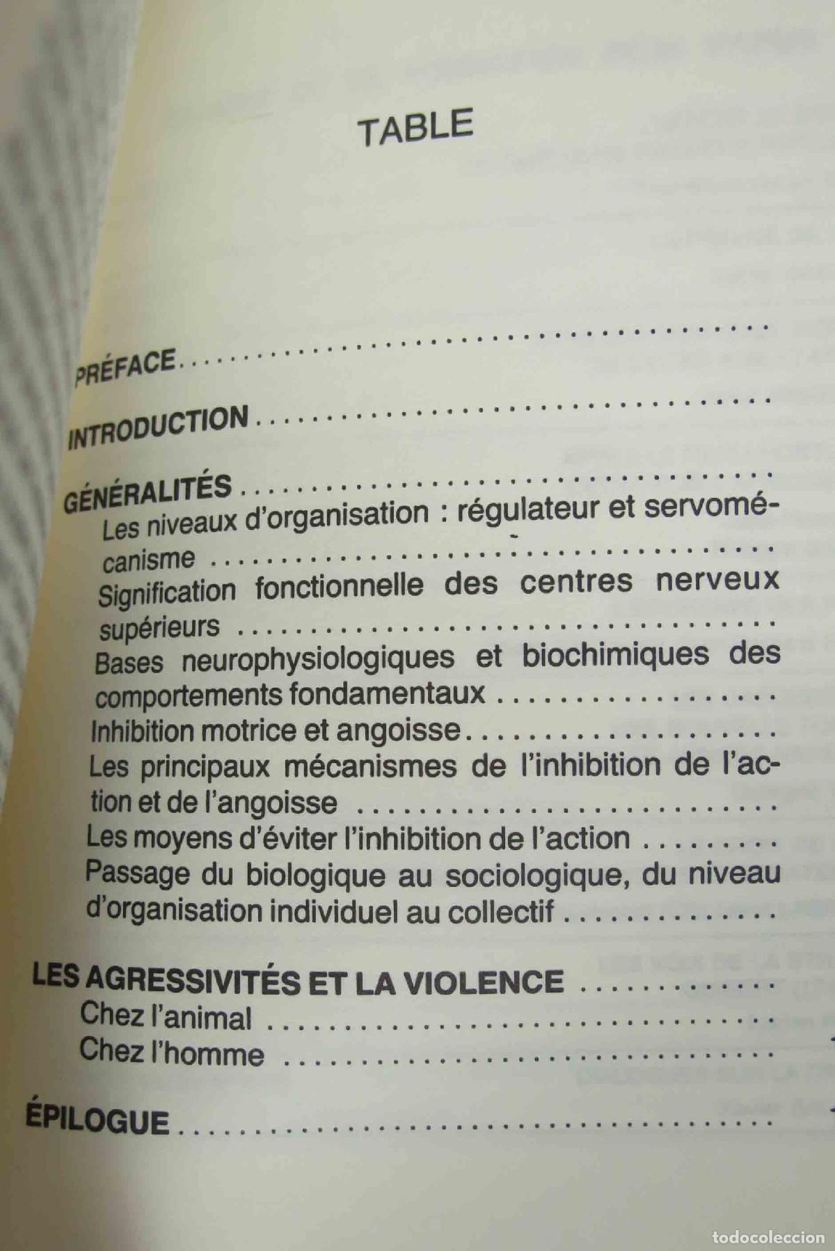 Libros de segunda mano: La colombe assassin&eacute;e. Laborit - Foto 2