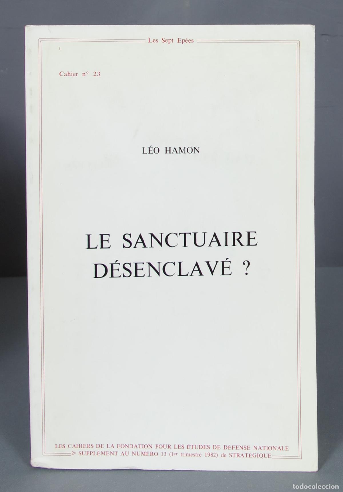 Libros de segunda mano: PENDIENTE DE Le Sanctuaire d&eacute;senclav&eacute; ? Hamon - Foto 1