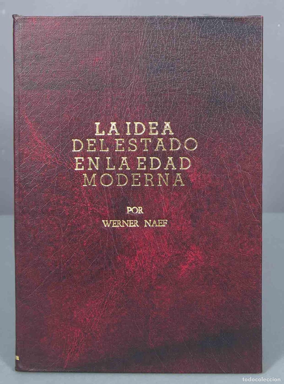 Libros de segunda mano: La idea del Estado en la Edad Moderna. Naef - Foto 1