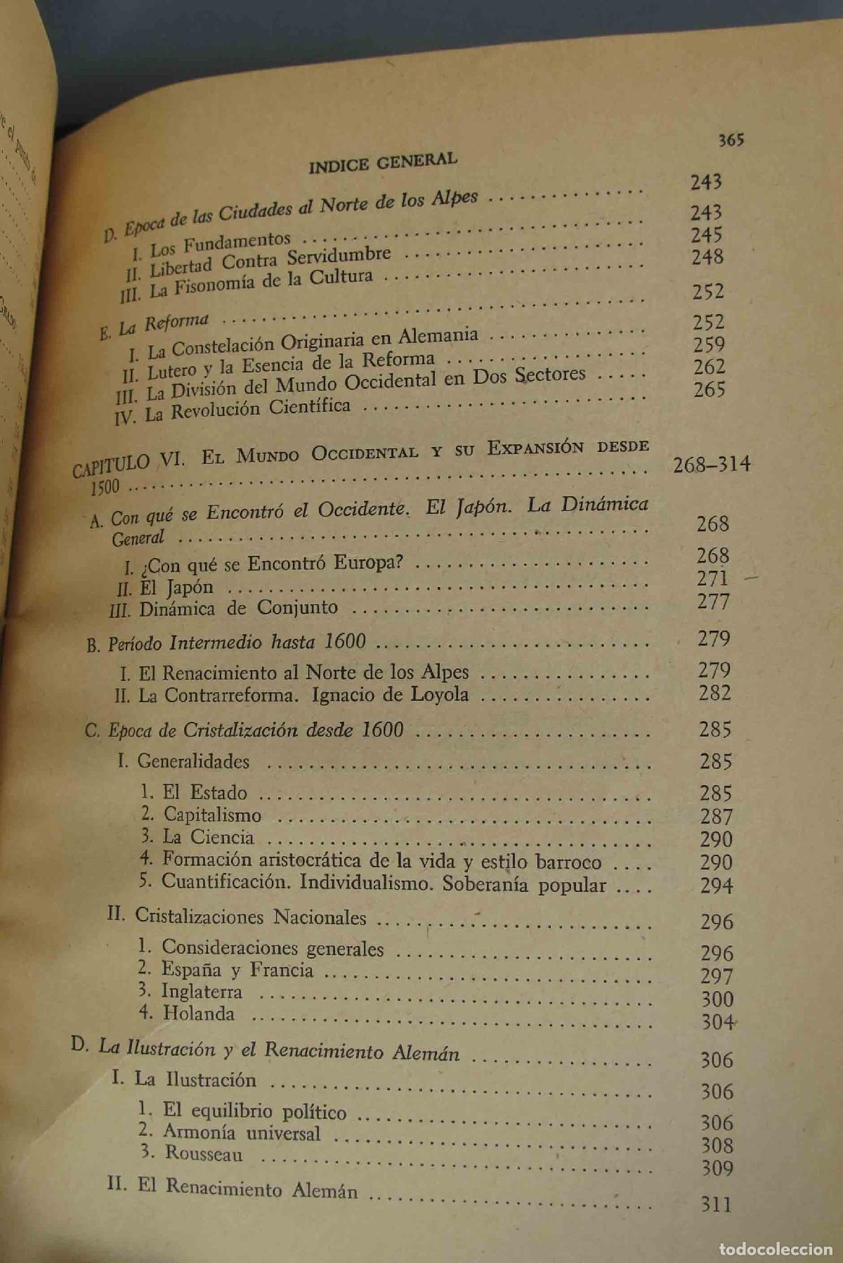 Libros de segunda mano: Historia de la Cultura. Weber. 1948 - Foto 3