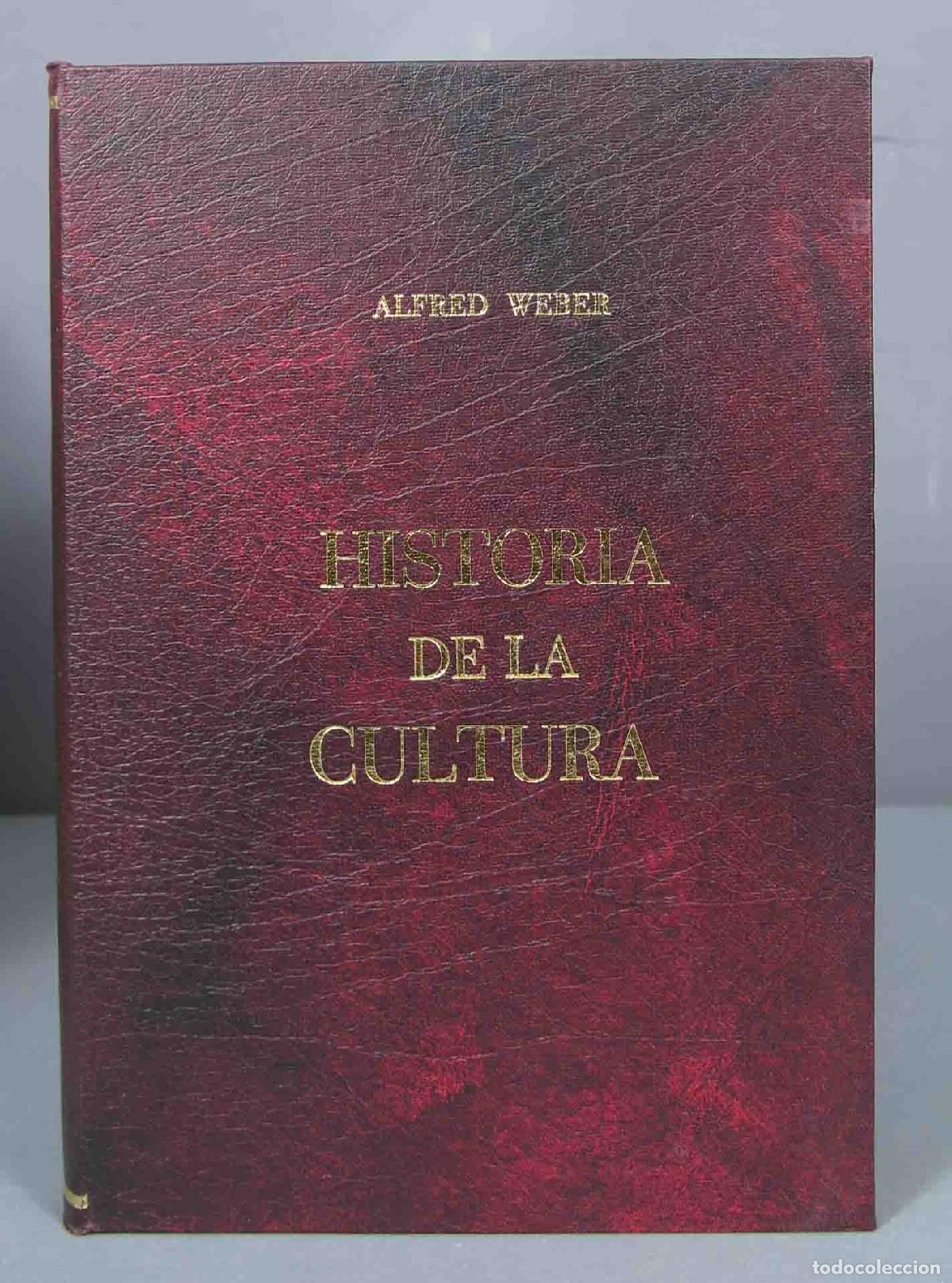Libros de segunda mano: Historia de la Cultura. Weber. 1948 - Foto 1