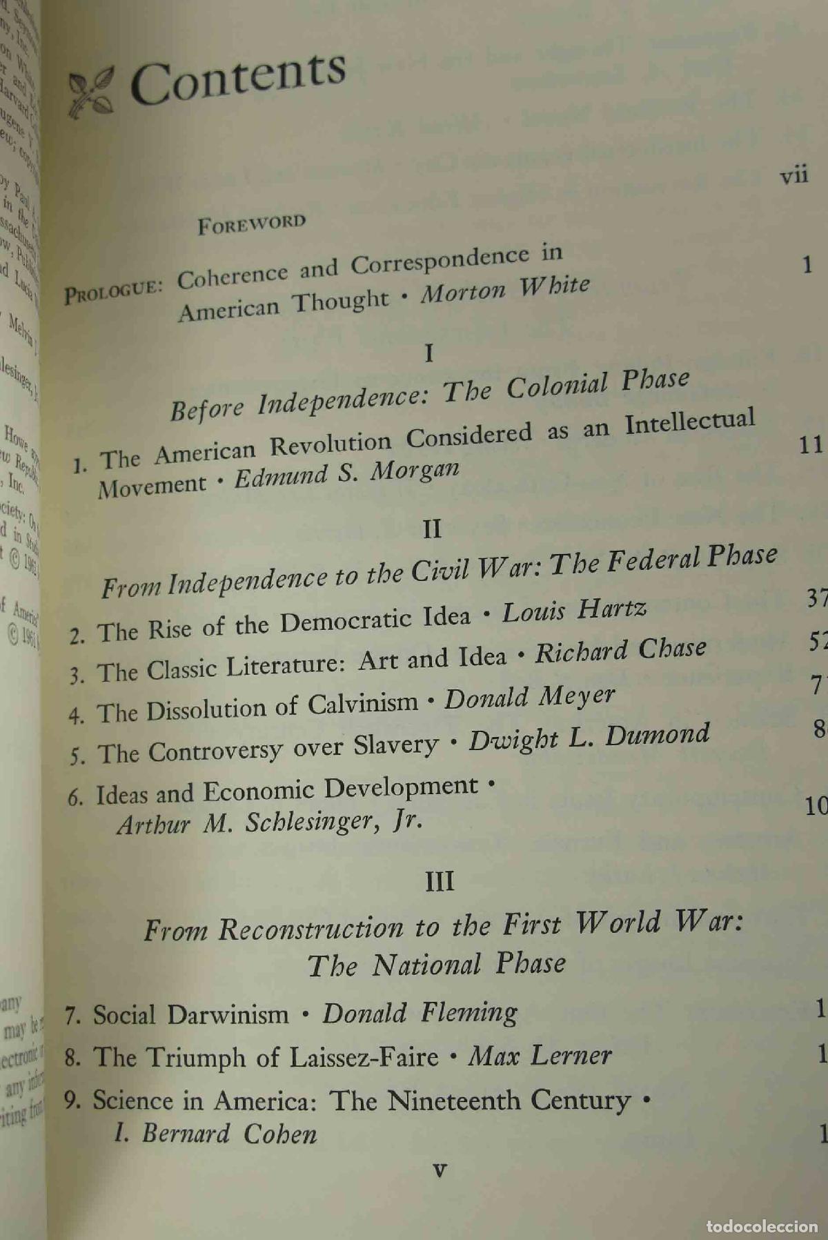Libros de segunda mano: Paths of American Thought. Schlesinger - Foto 2