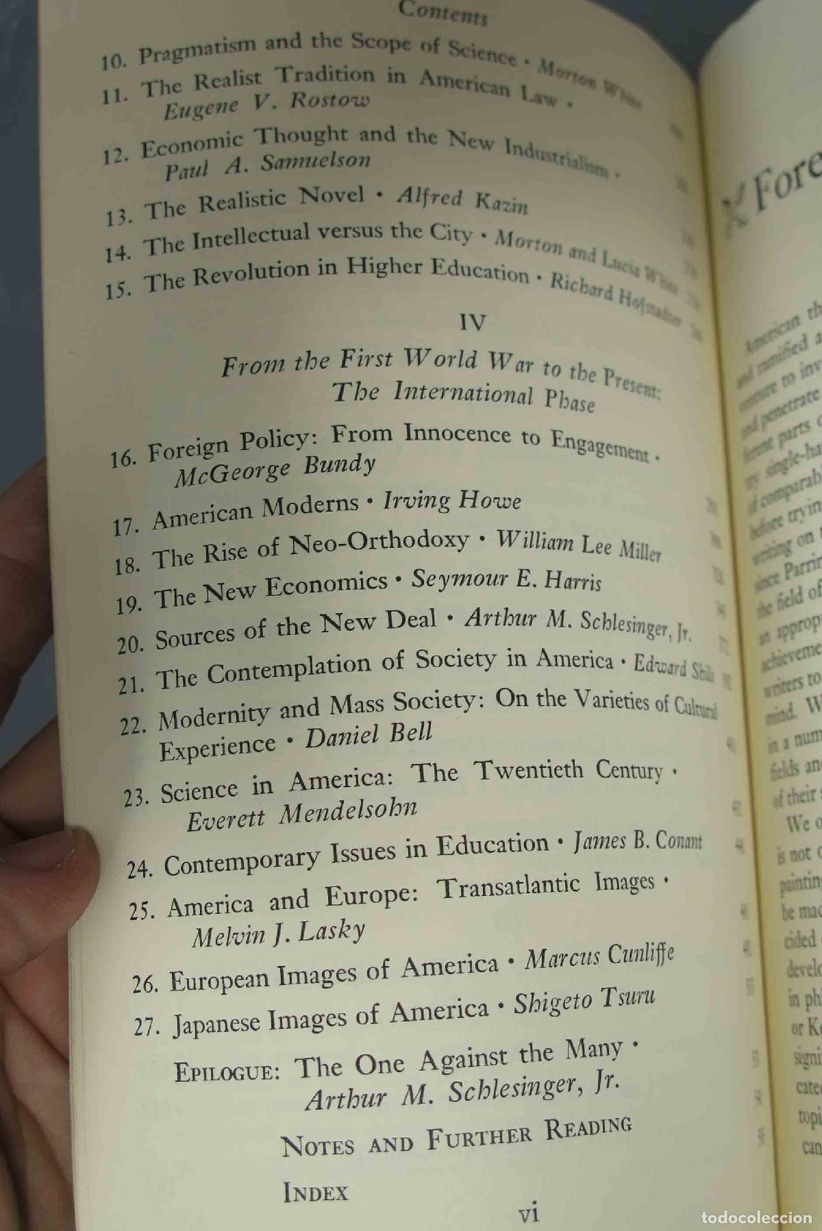 Libros de segunda mano: Paths of American Thought. Schlesinger - Foto 3