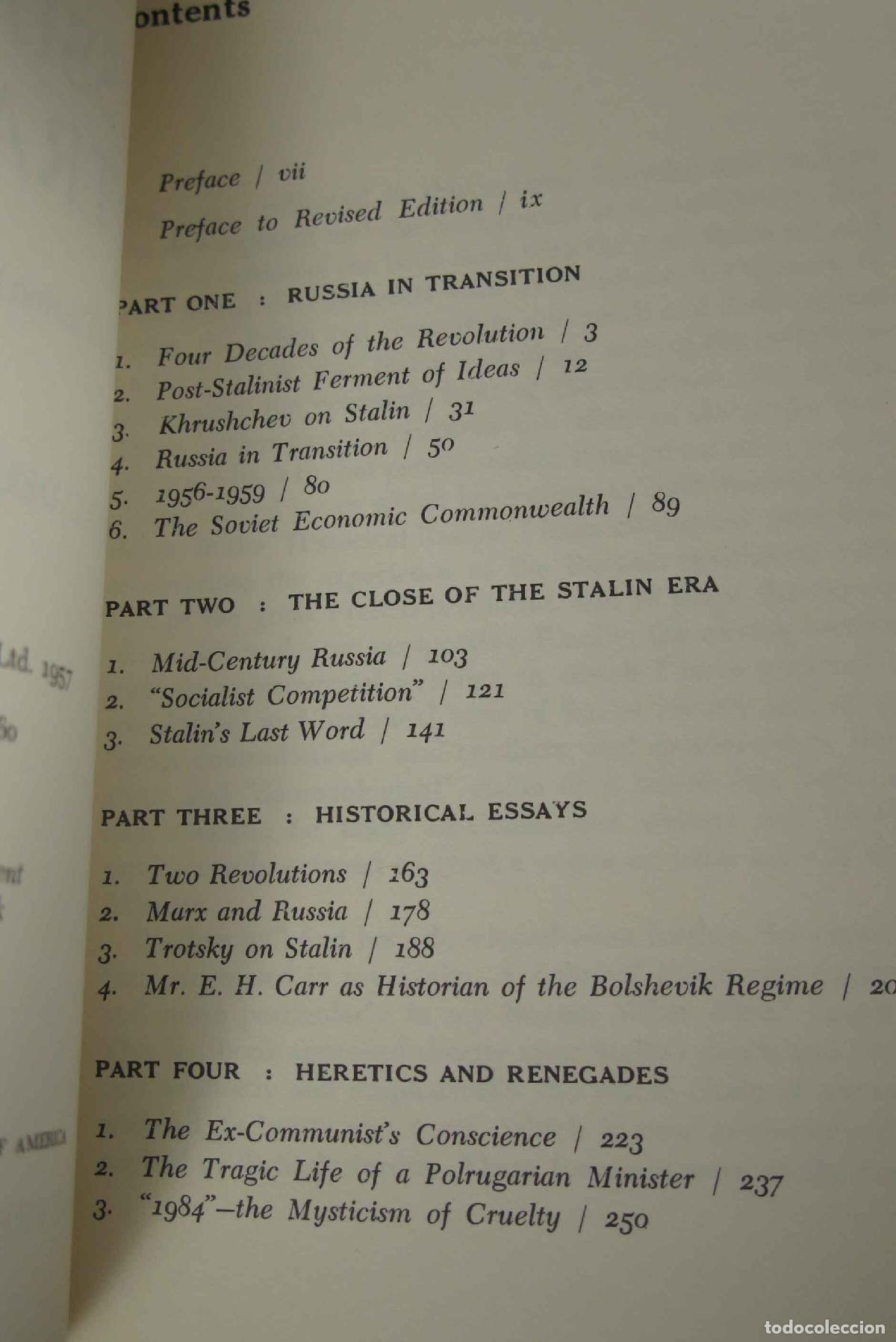 Libros de segunda mano: Russia in transition,: And other essays. Deutscher - Foto 2