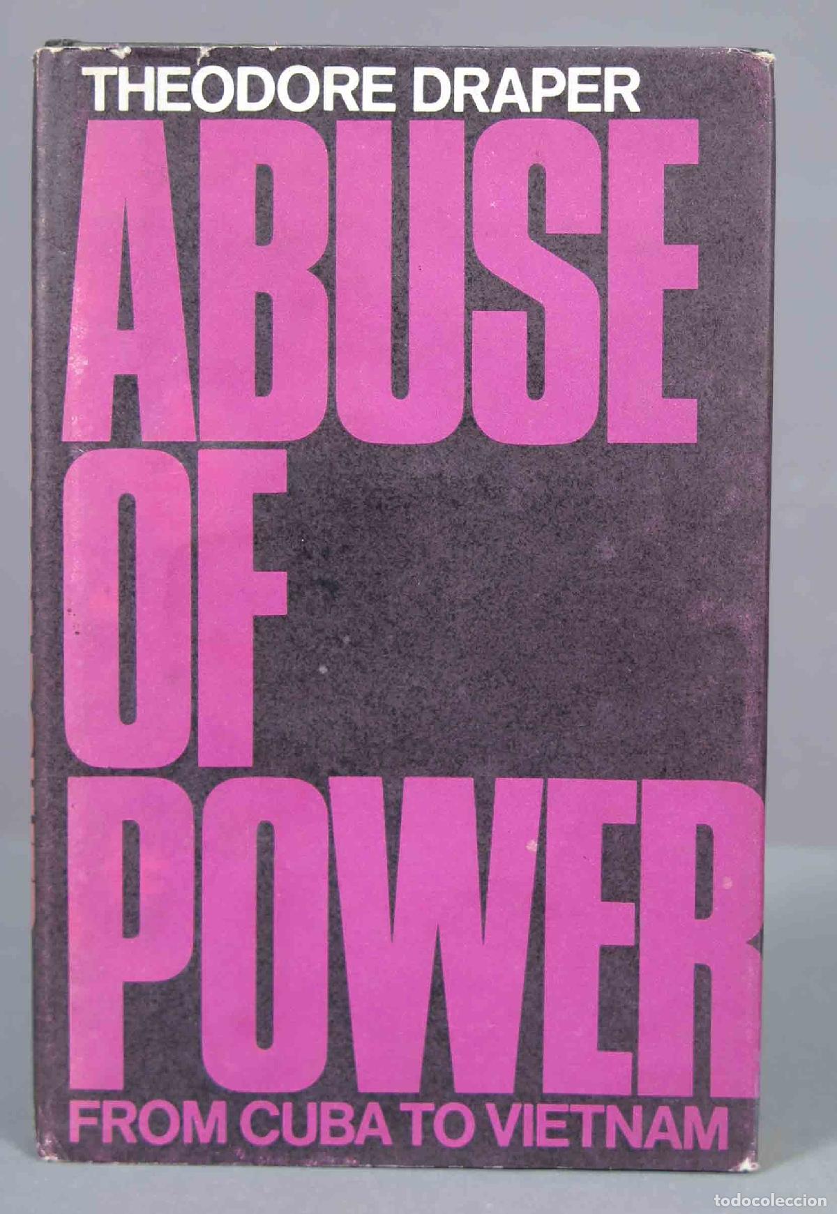 Libros de segunda mano: ABUSE OF POWER. Draper - Foto 1