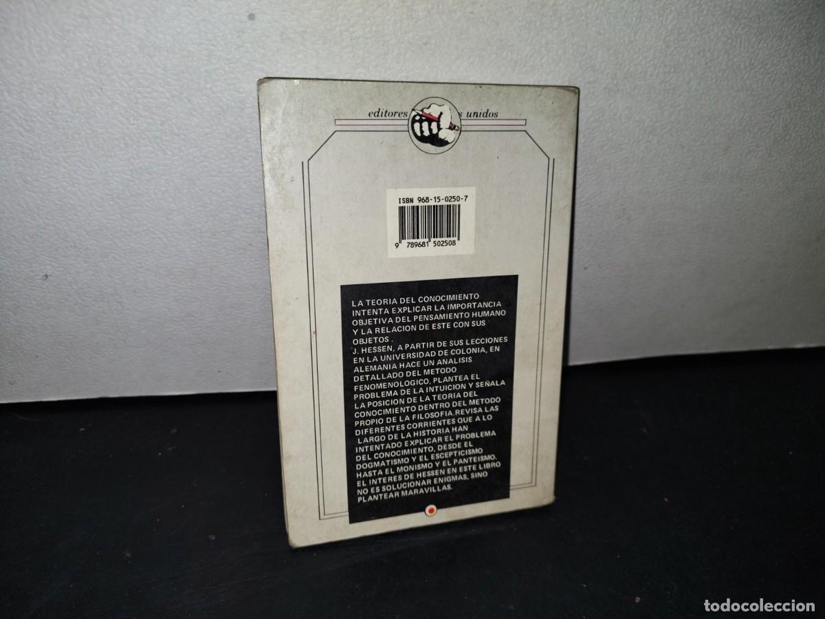 Libros de segunda mano: 180- TEOR&Iacute;A DEL CONOCIMIENTO - J. HESSEN - Foto 3